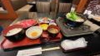 ちょっと贅沢にすき焼き御膳ランチ！