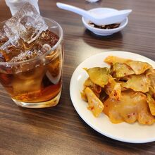 ザーサイ、紹興酒