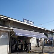 駅前にはお店がたくさんあります