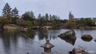 高低差があって、けっこう広いです