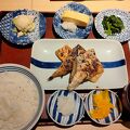 焼魚定食と釜戸ごはん