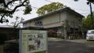 小田原城の敷地内にある文化館