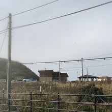 キャンプ場とフレトイ展望台