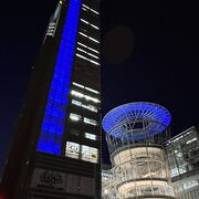 高松駅前のシンボル