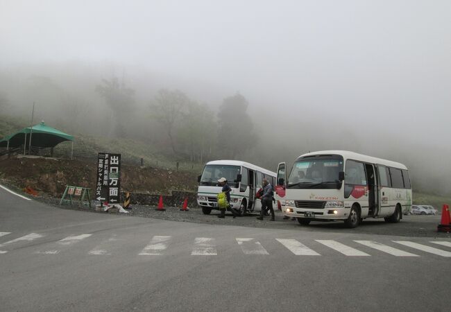 帰りのバスチケットは必ず小屋で購入しましょう