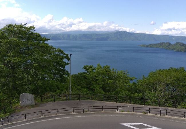 十和田湖一望の展望所