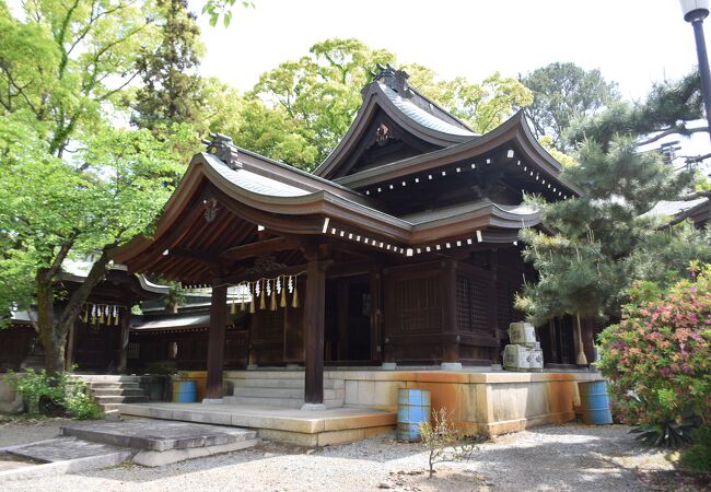 姫路城の敷地内にある神社