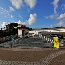 お台場側の入口