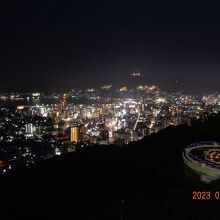 部屋からの夜景