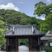 源平ゆかりのお寺です。