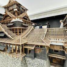 加藤清正時代の城　模型