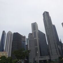 シンガポールの高層ビル