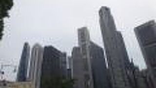 ラッフルズ プレイスの高層ビル群