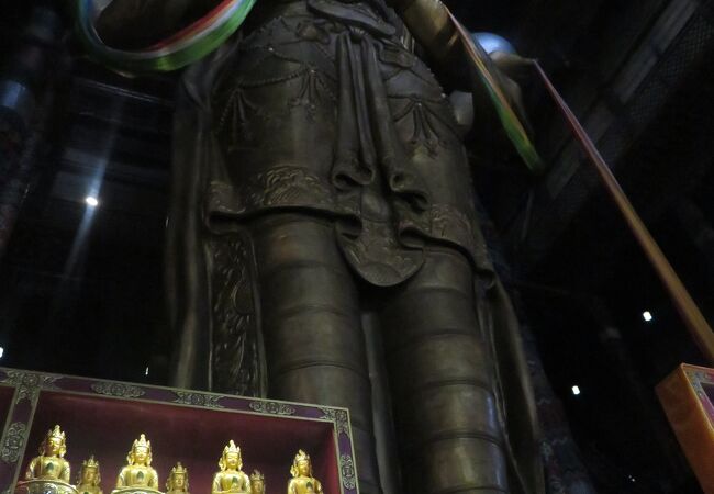 高さが25メートルある大仏がある寺