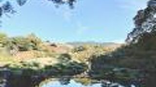 借景を楽しむ日本庭園