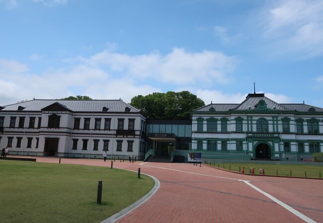 建物の外観のみ見学