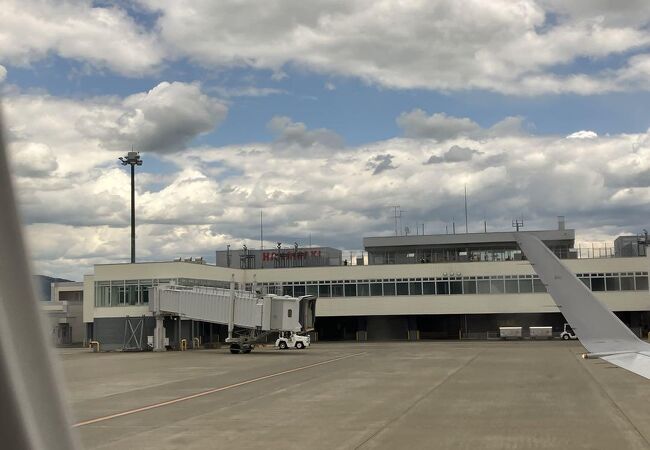 こじんまりとした空港