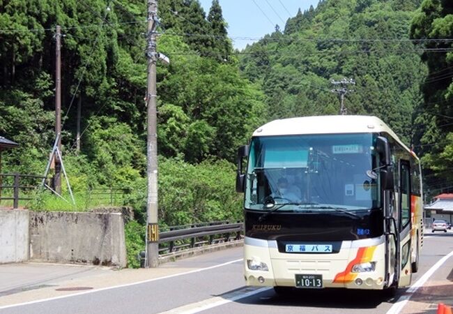 永平寺と福井駅東口を30分で結びます