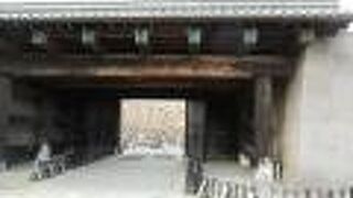 金沢城の裏門