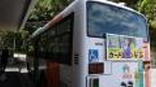 「MY遊バス」の一日券を購入して、路線バスで桂浜に行きました。