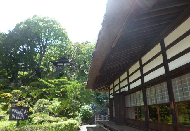 龍華寺庭園観富園