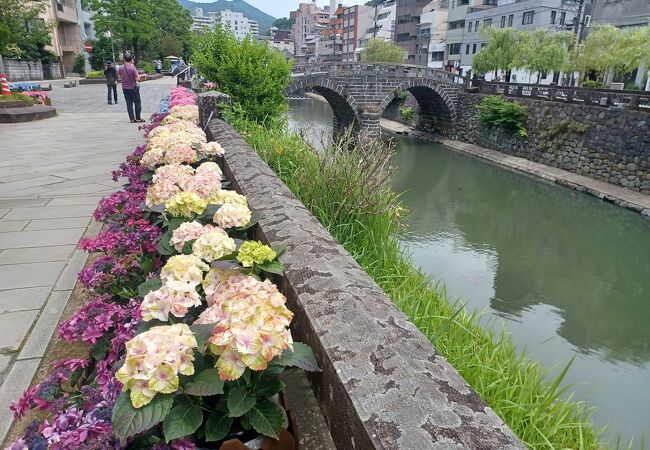 2023年6月4日で紫陽花が綺麗に咲いてました。