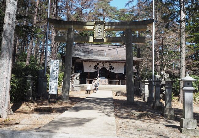 湯畑から階段を上った場所