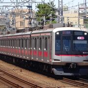 撮影名所多摩川駅で相鉄直通電車を撮る