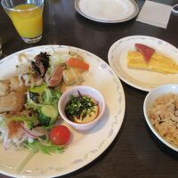 朝食、美味しい。