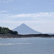 朝。釜蓋海岸より。