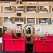 旧敦賀港駅舎内部は、なかなか興味深い鉄道博物館になっています!　無料で見学出来て嬉しい。