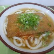 宮崎駅構内でお手軽にうどん（そば）が食べられる