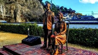 マッサンとリタの像