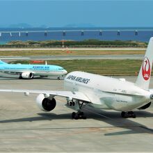 JALと大韓航空