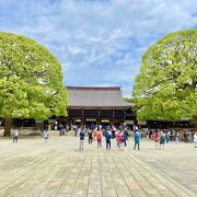 「明治神宮」東京に来た友人を案内しました♪