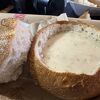 クラムチャウダーよりパンがおいしい?
