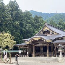 茅の輪があります