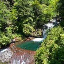 食堂からの眺めが最高です。