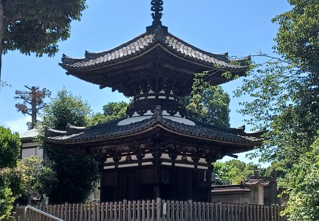 日蓮宗の大きなお寺です