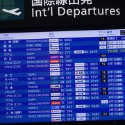 国際線の本格運航はいつ始まるのでしょうか。待ち遠しいことです。