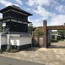 田中城下屋敷に移築された本丸櫓