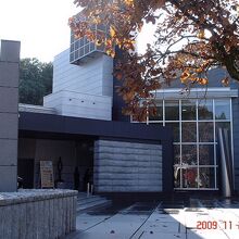 笠間日動美術館企画展示館の外観