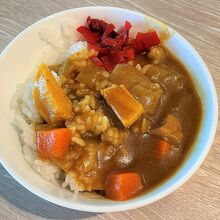 朝食ブッフェでいただいたカレー