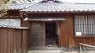 萩の城下町にある蘭学者の旧宅