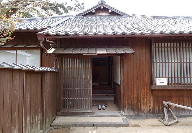 萩の城下町にある蘭学者の旧宅