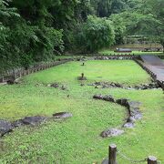 北伊豆地震を引き起こした断層帯が保存されている