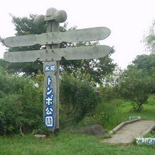 水郷トンボ公園の風景