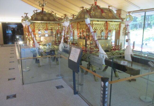 江戸時代から使われていた御神輿がありました