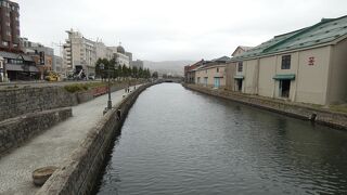 大正12年に9年の歳月をかけて完成の運河