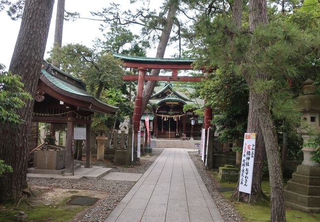 小松の町のおすわさん